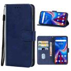 For UMIDIGI C1 Leather Phone Case(Blue) - 1