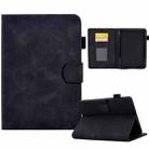 For Amazon Kindle Paperwhite 5 Embossed Smile Flip Tablet Leather Case(Black) - 1