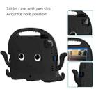 For iPad Pro 11 2018 / 2020 / 2021 Octopus Style EVA + PC Tablet Case with Strap(Black) - 3