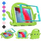 For iPad mini 1 / 2 / 3 / 4 / 5 Octopus Style EVA + PC Tablet Case with Strap(Grass Green) - 1