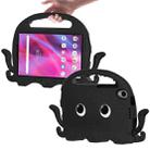 For Lenovo  Tab M8 TB 8505F / 8705N Octopus Style EVA + PC Tablet Case with Strap(Black) - 1