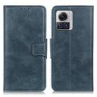 For Motorola Edge X30 Pro 5G / Edge 30 Ultra Mirren Crazy Horse Texture Leather Phone Case(Blue) - 1