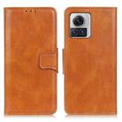 For Motorola Edge X30 Pro 5G / Edge 30 Ultra Mirren Crazy Horse Texture Leather Phone Case(Brown) - 1