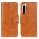 For Sony Xperia 5 IV Mirren Crazy Horse Texture Leather Phone Case(Brown) - 1