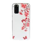 For Galaxy S20 Transparent TPU Mobile Phone Protective Case(Maple Leaf) - 1