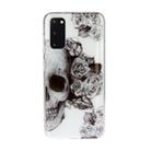 For Galaxy S20 Transparent TPU Mobile Phone Protective Case(Skull) - 1