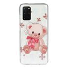 For Galaxy S20+ Transparent TPU Mobile Phone Protective Case(Little Bear) - 1