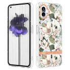 For Nothing Phone 1 Flowers and Plants Series IMD TPU Phone Case(Green Gardenia) - 1