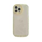 For iPhone 13 Pro Lens Invisible Bracket TPU Phone Case(Beige) - 1