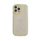 For iPhone 13 Lens Invisible Bracket TPU Phone Case(Beige) - 1