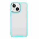 For iPhone 14 Electroplating Hawkeye Phone Case(Mint Green) - 1