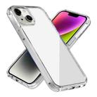 For iPhone 14 Airbag Shockproof TPU + PC Phone Case(White) - 1