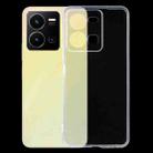 For vivo Y35 Ultra-thin Transparent TPU Phone Case - 1