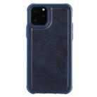 For iPhone 11 Pro Magnetic Shockproof PC + TPU + PU Leather Protective Case(Blue) - 1