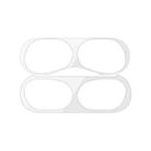 For Apple AirPods Pro 2 Wireless Earphone Protective Case Metal Sticker(Silver) - 2