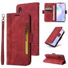 For Xiaomi Redmi 9A BETOPNICE Dual-side Buckle Leather Phone Case(Red) - 1