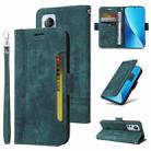 For Xiaomi 12 Lite BETOPNICE Dual-side Buckle Leather Phone Case(Green) - 1