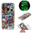 For Galaxy A21 Luminous TPU Mobile Phone Protective Case(Rubbish) - 1