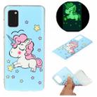 For Galaxy A41 Luminous TPU Mobile Phone Protective Case(Star Unicorn) - 1