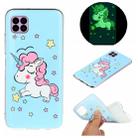 For Huawei P40 Lite Luminous TPU Mobile Phone Protective Case(Star Unicorn) - 1