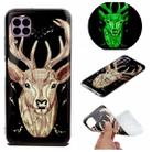 For Huawei P40 Lite Luminous TPU Mobile Phone Protective Case(Deer Head) - 1