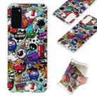 For Galaxy S20 Luminous TPU Mobile Phone Protective Case(Rubbish) - 1