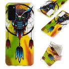 For Galaxy S20 Luminous TPU Mobile Phone Protective Case(Owl) - 1