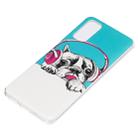For Galaxy S20 Luminous TPU Mobile Phone Protective Case(Headset Dog) - 3