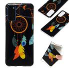 For Galaxy S20 Luminous TPU Mobile Phone Protective Case(Black Wind Chimes) - 1