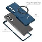 For Samsung Galaxy Z Fold3 5G Magsafe Magnetic Folding PC Phone Case(Blue) - 4