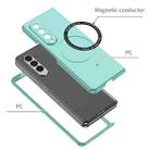 For Samsung Galaxy Z Fold3 5G Magsafe Magnetic Folding PC Phone Case(Light Blue) - 4