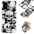 For Galaxy S20+ Luminous TPU Mobile Phone Protective Case(Ghost Head) - 1