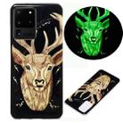 For Galaxy S20 Ultra Luminous TPU Mobile Phone Protective Case(Deer Head) - 1