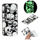 For Xiaomi Mi 10 Luminous TPU Mobile Phone Protective Case(Ghost Head) - 1