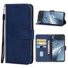 For Nokia 7.3 Leather Phone Case(Blue) - 1
