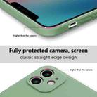 For iPhone 13 Silicone Phone Case with Wrist Strap(Deep Green) - 4