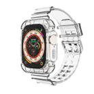 For Apple Watch Ultra 49mm Glacier Transparent TPU Integrated Watch Band(Transparent) - 1