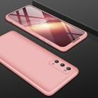 For Galaxy S20 GKK Three Stage Splicing Full Coverage PC Case(Rose Gold) - 1