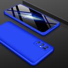 For Galaxy S20+ GKK Three Stage Splicing Full Coverage PC Case(Blue) - 1