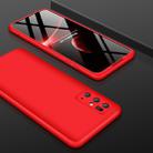 For Galaxy S20+ GKK Three Stage Splicing Full Coverage PC Case(Red) - 1
