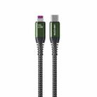 WEKOME WDC-171 Raython Series PD 20W Type-C to 8 Pin Fast Charge Data Cable Length: 1m(Black) - 1