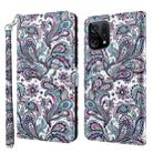 For OPPO Find X5 3D Painting Pattern TPU + PU Leather Phone Case(Swirl Pattern) - 1