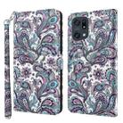 For OPPO Find X5 Pro 3D Painting Pattern TPU + PU Leather Phone Case(Swirl Pattern) - 1