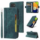 For Samsung Galaxy A03 166mm BETOPNICE Dual-side Buckle Leather Phone Case(Green) - 1