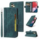 For Samsung Galaxy A13 4G BETOPNICE Dual-side Buckle Leather Phone Case(Green) - 1