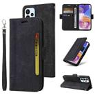 For Samsung Galaxy A23 4G BETOPNICE Dual-side Buckle Leather Phone Case(Black) - 1