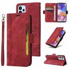 For Samsung Galaxy A23 4G BETOPNICE Dual-side Buckle Leather Phone Case(Red) - 1
