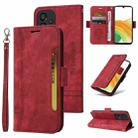 For Samsung Galaxy A33 5G BETOPNICE Dual-side Buckle Leather Phone Case(Red) - 1