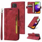 For Samsung Galaxy A52 5G / 4G BETOPNICE Dual-side Buckle Leather Phone Case(Red) - 1