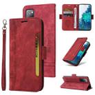 For Samsung Galaxy S20 FE BETOPNICE Dual-side Buckle Leather Phone Case(Red) - 1